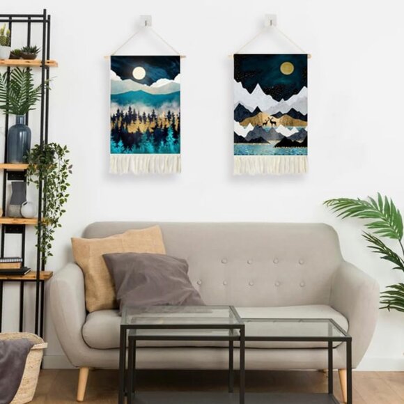 Boho Sunrise/Sunset Retro Room Tapestry Dorm Decor - Picture 5 of 5